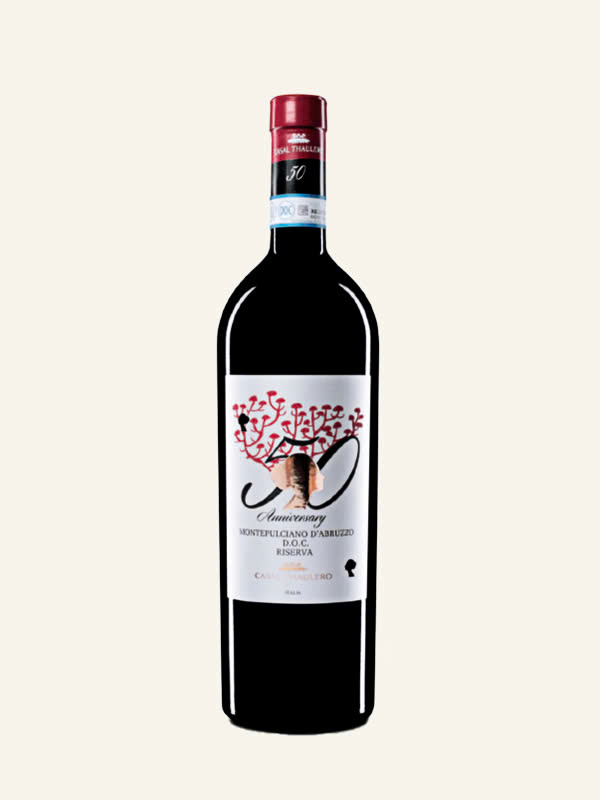 Rượu vang Ý Montepulciano d’Abruzzo DOC Riserva 50 Anniversary